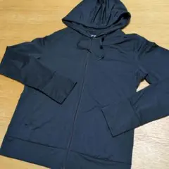 UNIQLO ユニクロ エアリズム UVカットパーカー L　黒のサムネイル