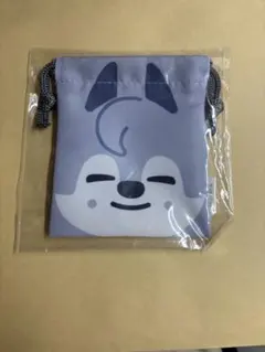 【新品未開封】SKZOO Wolf Chan ウルフチャン バンチャン 巾着袋