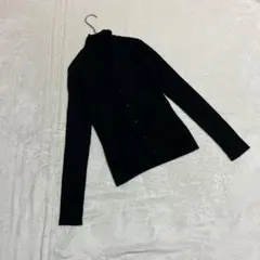 Non Dude ＊ アンサンブル ニット カーディガン & ハイネック M