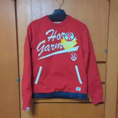 HORN GARMENT ホーンガーメント　赤色 ロゴ入り セーター レディース