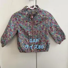 最終値下げです☆baby GAP 花柄 ジップアップジャケット 12-18ヶ月