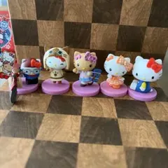 キティちゃん　チョコエッグ　フィギア　ホンダ　日焼けギャル　アイドル　アイルー