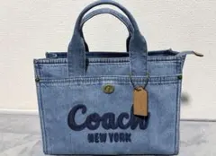 な*お様 COACH denim cargo toto