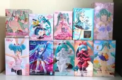 初音ミク フィギュア 11点セット まとめ売り - メルカリ