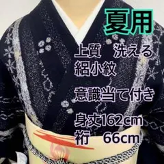 ❤️❤️❤️うさうさ717◆趣味の着物集い◆夏用　上質洗える　絽小紋
