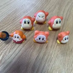 ワドルディ フィギュア 5体＋クリップ
