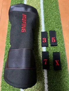 BRIEFING フェアウェイウッド用ヘッドカバー　黒