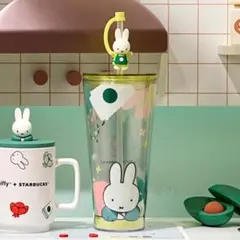 【韓国限定】スタバ × ミッフィー 70周年 フィギュアコールドカップ591ml