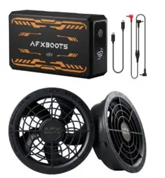 新品・未使用】AFXBOOTS 36V空調服 ファンバッテリーセット - メルカリ