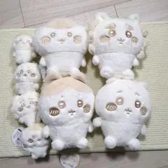 【即日発送】4つ／ちいかわ ぬいぱれっと〜ミルクいろ〜ぬいぐるみ①マスコット①