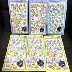 ボンボンドロップシール　しずくちゃん6枚　印刷ミス、抜けあり