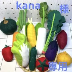 kana様専用。フェルト やさい かぼちゃ とうもろこし おままごと　食育