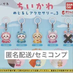 ちいかわ めじるしアクセサリー3 ガチャ ハチワレ うさぎ モモンガ