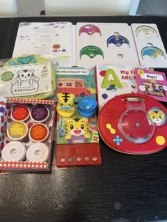 【美品】ベネッセ　マイファーストイングリッシュ 実際に全教材使った感想！0-1才向けの英語こどもちゃれんじMy First