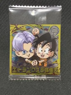 ドラゴンボール　シールウエハース　トランクス&孫悟天　超15-12