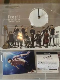 Free! オーケストラコンサート2020 特典アートクロック パンフレット