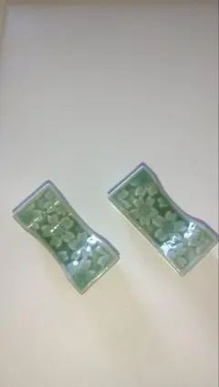 未使用保管品✨京焼 清水焼 箕型 金彩 2個セット✨箸置 箸おき はし