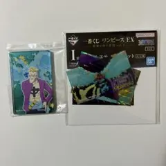 一番くじワンピース EX vol.3 G賞 アクリルブロックＩ賞ステッカーマルコ