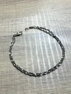 【最終お値下げ】ヴィンテージ MONET モネ シルバー チェーン ブレスレットのサムネイル