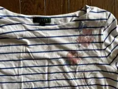 ラルフローレン 花柄　ボーダー　Tシャツ