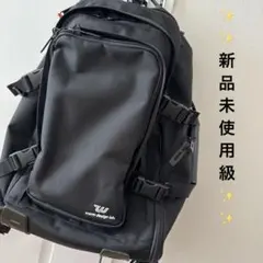 【極美品】多機能　バックパック　リュック　ブラックのサムネイル