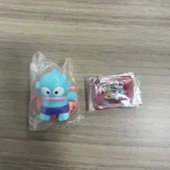 ハンギョドン ガチャガチャ みんなでプール お菓子チャーム フーセンガム