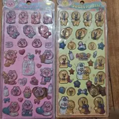 おぱんちゅうさぎ んぽちゃむ 立体シール かたいシール