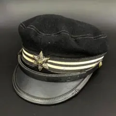 화이트 라인 2 개가 달린 올드 스쿨 스타일 학생 모자 레플리카 R8SA305