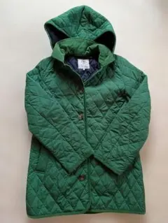 Lugnoncure グリーン キルティングジャケット フード　サイズM
