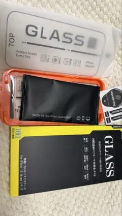 iPhone 17/16 Pro用 強化ガラス保護フィルム
