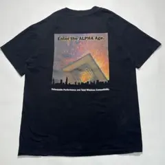 90s リキッドブルー USA製 テック企業ビンテージTシャツ XL ☆8283のサムネイル