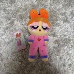 パワーパフガールズ ブロッサム CozyMoment ぬいぐるみキーホルダー