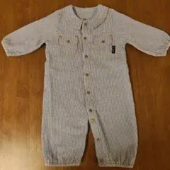 ストライプロンパース 50-70cm