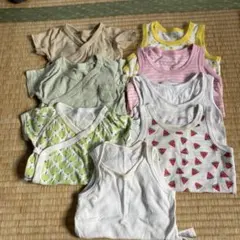 肌着　ロンパース　８枚セット　60   70