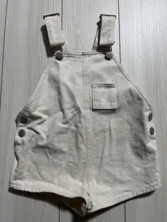 【韓国子供服】JEJEUNOSITY アイボリー オーバーオール S