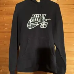 NIKE SB パーカー　Sサイズ　ロゴチェック