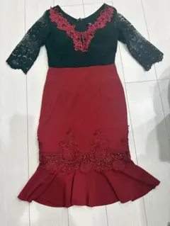 dazzy store レース袖ドレス Sサイズ