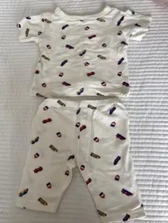 電車　パジャマ 90cm