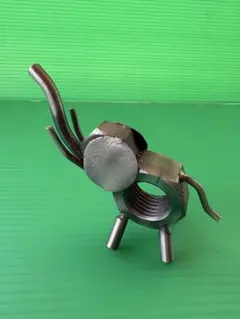 Y2K 犬のクリップ&カードスタンド フレキシブル オブジェ スケルトン 