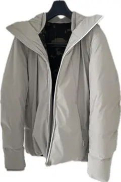 INHERIT ダウンジャケット ライトグレー