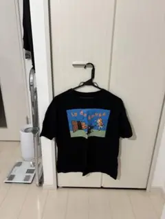 Beaver グラフィックプリント Tシャツ 黒