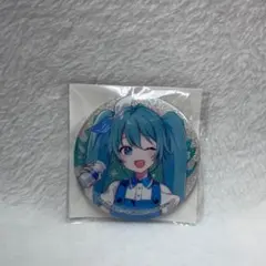 プロセカ 初音ミク ローソン グリッター缶バッジ