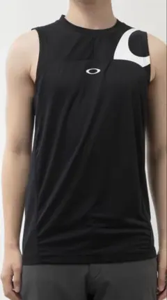 新品 OAKLEY ノースリーブ機能シャツ M 黒 オークリーのサムネイル