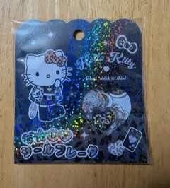 ★未使用★「ハローキティ/グランジギャル」おはじきシールフレーク