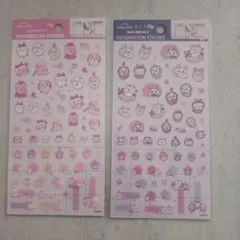 ちいかわ　デコレーションステッカー　2枚セット