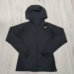 アンダーアーマー クロスジャケット SM ウィンドブレーカー 黒　ブラック