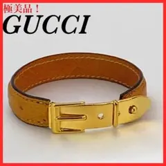 GUCCI ブレスレット　オーストリッチ　レザー　ベルト