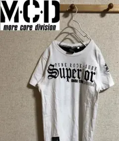 MCD デカロゴTシャツ Sサイズ  ホワイト 背面総刺繍のサムネイル