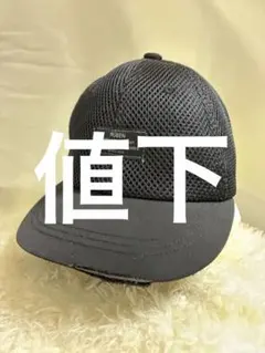美品 RUBEN ルーベン ショートバイザー メッシュキャップ 黒 小さめのサムネイル