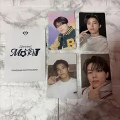 トレジャー　ジョンウ　トレカ　４枚　treasure ファンコン　ソウルコン